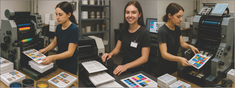 Mini Offset Printing Process
