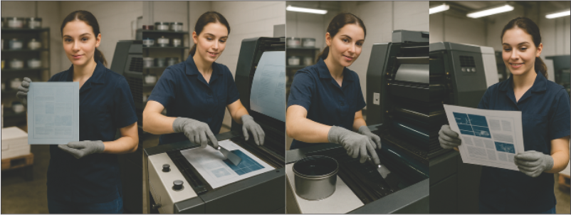Offset Printing Process